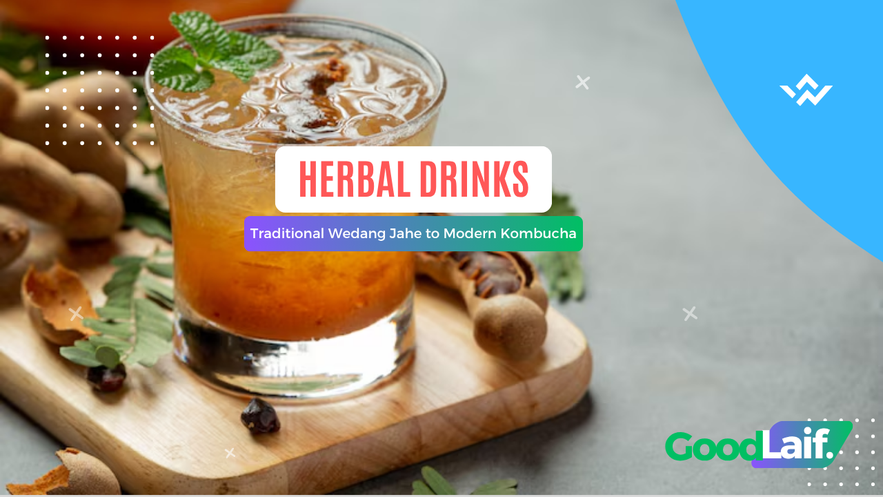 Herbal Drinks: From Traditional Wedang Jahe to Kombucha