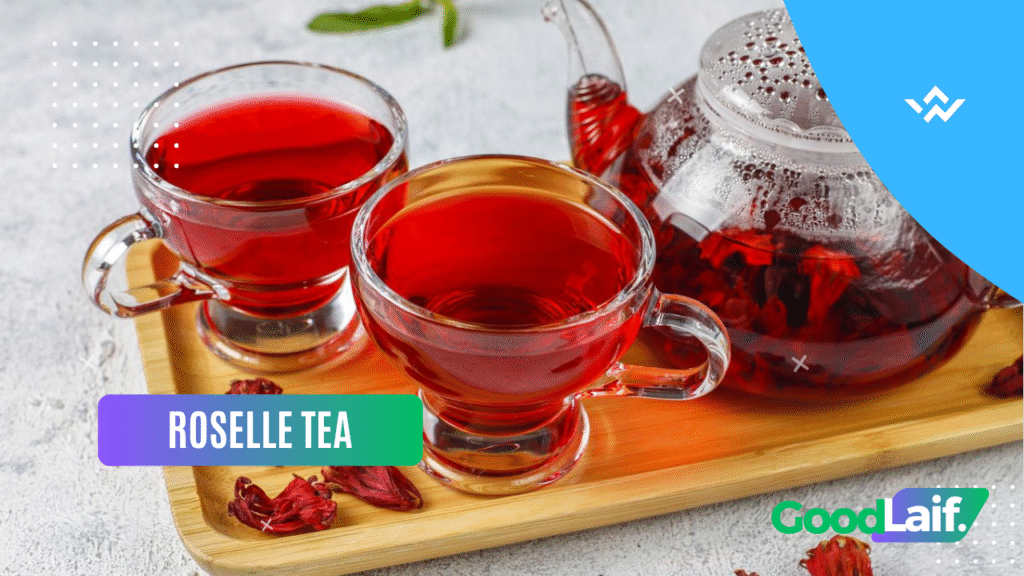 Herbal Drink Roselle Tea: Tart and Full of Antioxidants