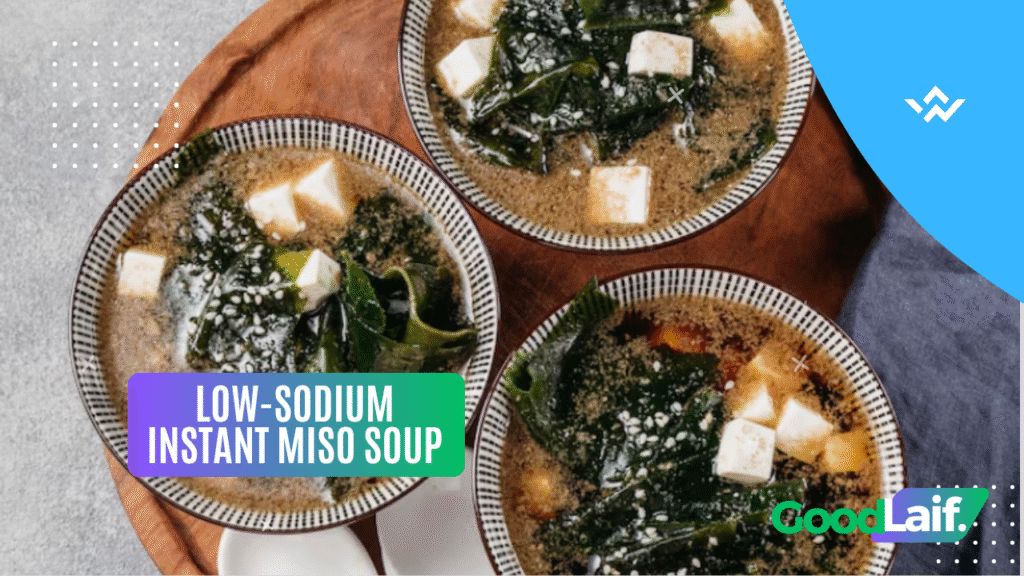 Low-Sodium Instant Miso Soup