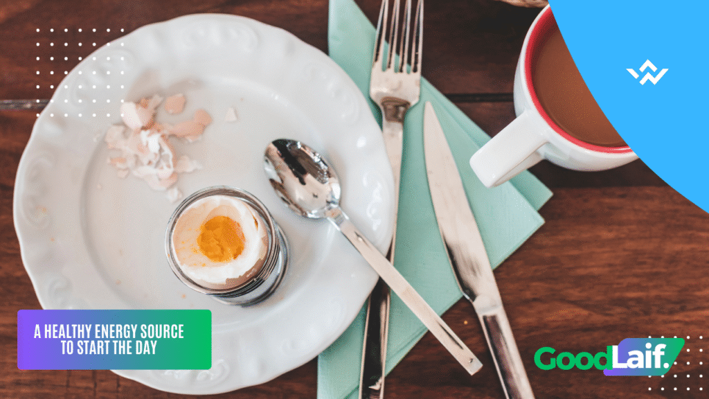 Eating Boiled Eggs in the Morning