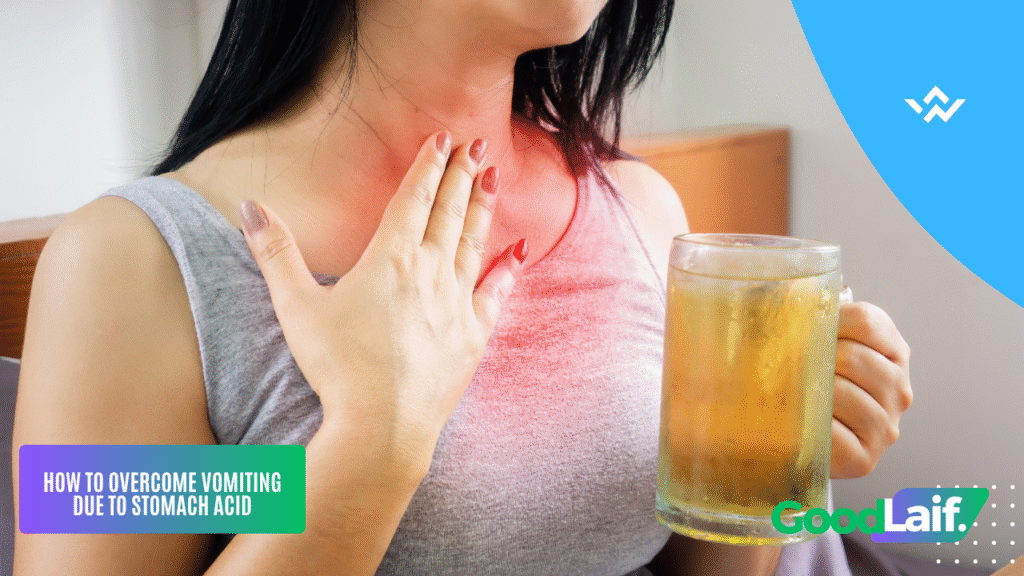 Vomiting Due to Stomach Acid