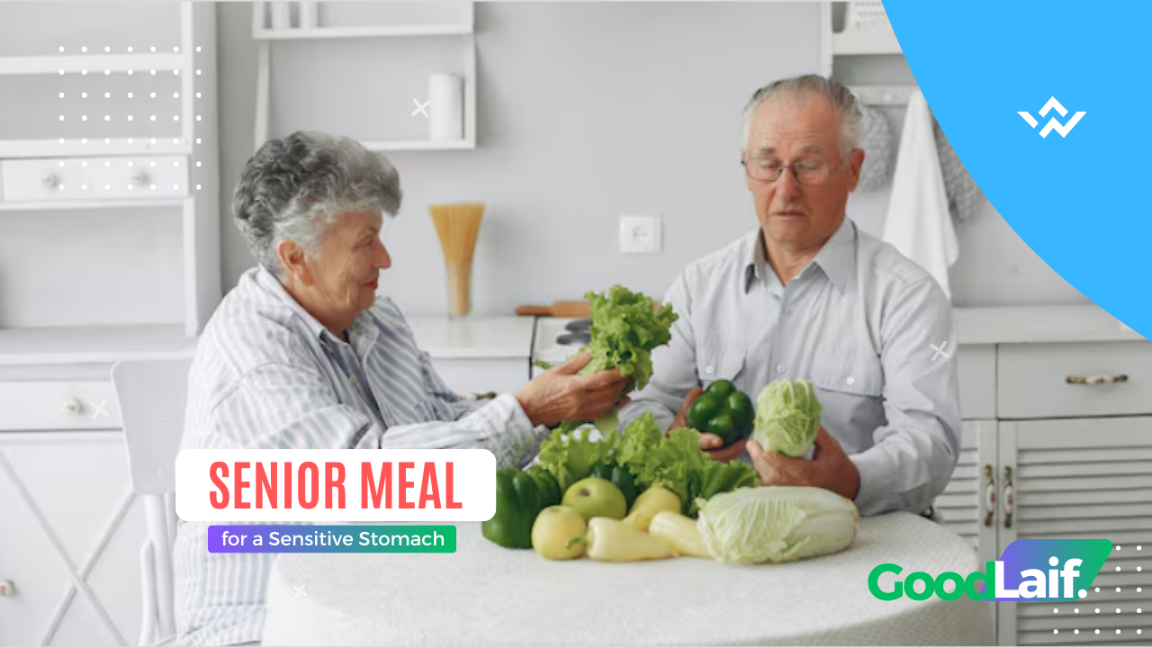 Senior Meal for a Sensitive Stomach