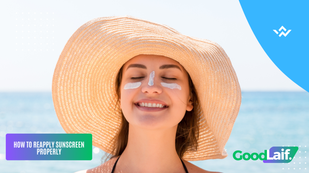 How to Reapply Sunscreen
