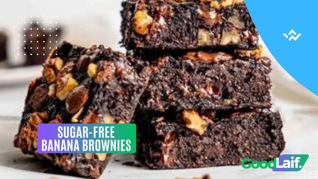 Sugar-Free Banana Brownies