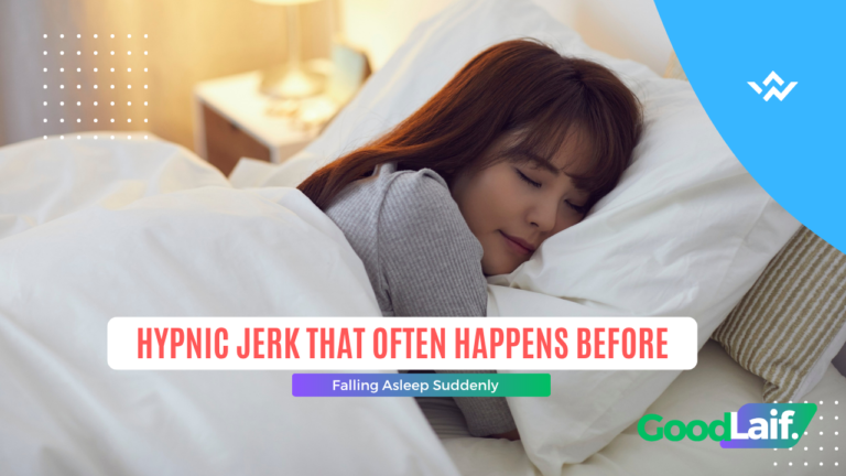 Hypnic Jerk That Often Happens Before Falling Asleep Suddenly
