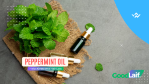 Peppermint Oil Helps Overcome Hair Loss