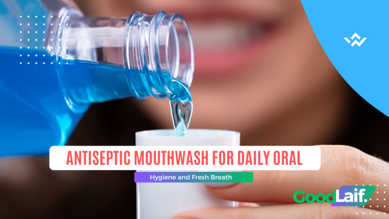 Antiseptic Mouthwash for Daily Oral Hygiene and Fresh Breath