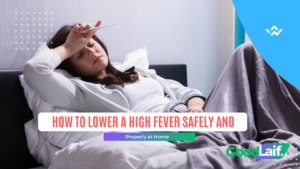 How to lower a high fever safely and accurately for adults resting in bed at home